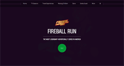 Desktop Screenshot of fireballrun.com